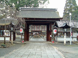 平野神社　神門
